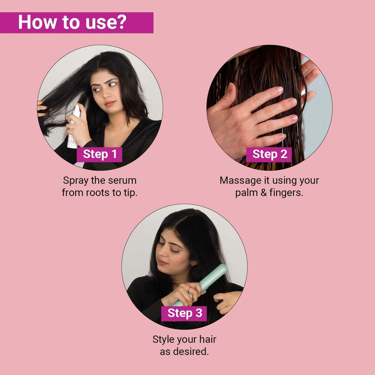 Sotrue Heat Shield Hair Protection Spray For Hair | Anti-Frizz, Reduces Hair Damage | For All Hair Types, Fragrance Free Mist Spray | Heat Protection Upto 230 °C 100ml