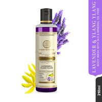 Khadi Natural Lavender & Ylang Ylang Herbal Body Wash|Gently cleanses and nourishes| Shower Gel that relax senses| Floral fragrance| Suitable for All Skin Types|210ml
