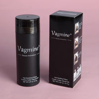 VAGMINE Hair Fiber Powder Black for Men & Women | 27.5g | Instantly Covers Thinning Hair & Bald Spots | Natural Look & Long-Lasting Hold | Easy to Apply | Suitable for All Hair Types