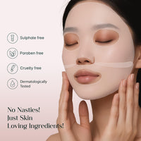 SeoulSkin Collagen Glass Skin Overnight Mask - Korean Collagen Face Mask with Low Molecular Collagen & Hyaluronic Acid, Pore Perfecting & Hydrating, Paraben-Free, For All Skin Types (1N)