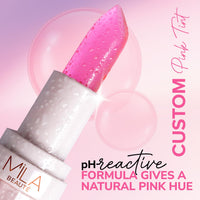 Mila Beauté Colour Switch pH Tinted Lip Balm | Hydrating Formula Enriched with Squalane & Rapeseed Oil I Brightens & Nourishes Dry | Pigmented Lips I Long Lasting Tinted Lip Balm for Soft Lips - (4.2g, Bubblegum)