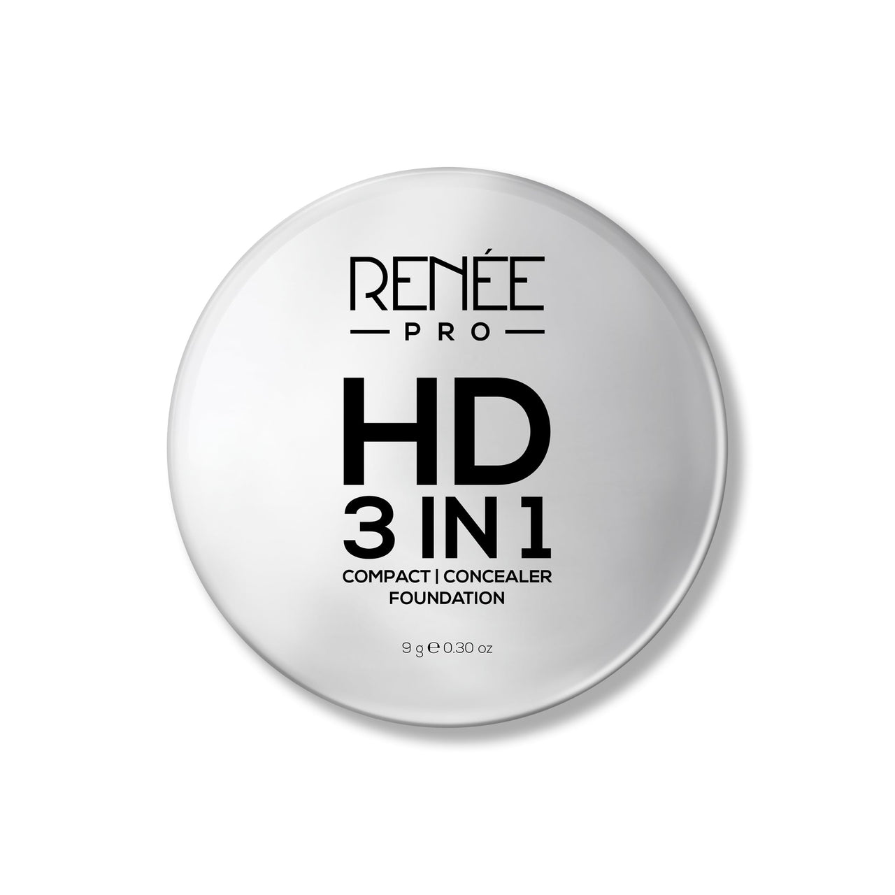 RENEE PRO HD 3 In 1 Compact - Terre 9 Gm, Works As Concealer, Foundation & Powder, SPF 20, Matte Finish, High Coverage, Ultralight & Silky Smooth Finish, Enriched With Vitamin E, C & Aloe Vera