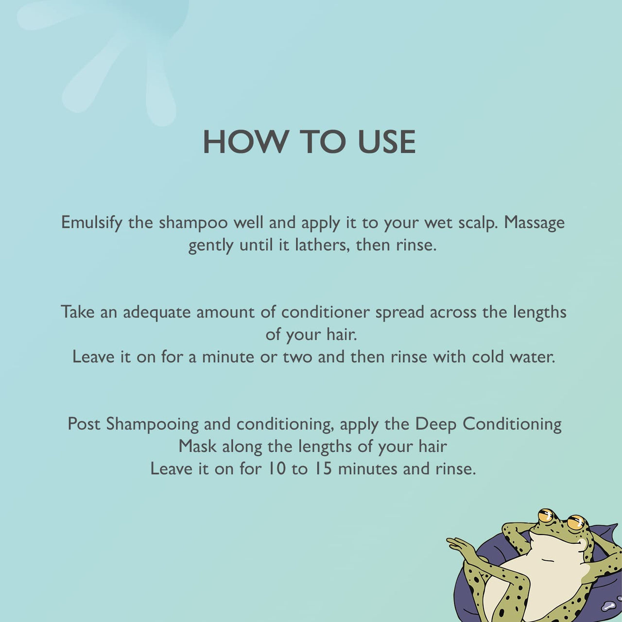 True Frog Everyday Moisturizing Shampoo (150 ml), Everyday Nourishing Hair Conditioner (150 ml) & Deep Conditioning and Hydrating Hair Mask (200 g) To Repair Dry and Damaged Hair - Combo Pack of 3