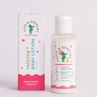 Tots & Bubbles Calming Baby Body Lotion – A Nourishing Moisturizer with Kokum Butter & Sweet Almond Oil - 50ml | Contains Coconut & Cardamom Oil with Konjac Root Extracts | Helps in Skin Nourishment | No Artificial Fragrance
