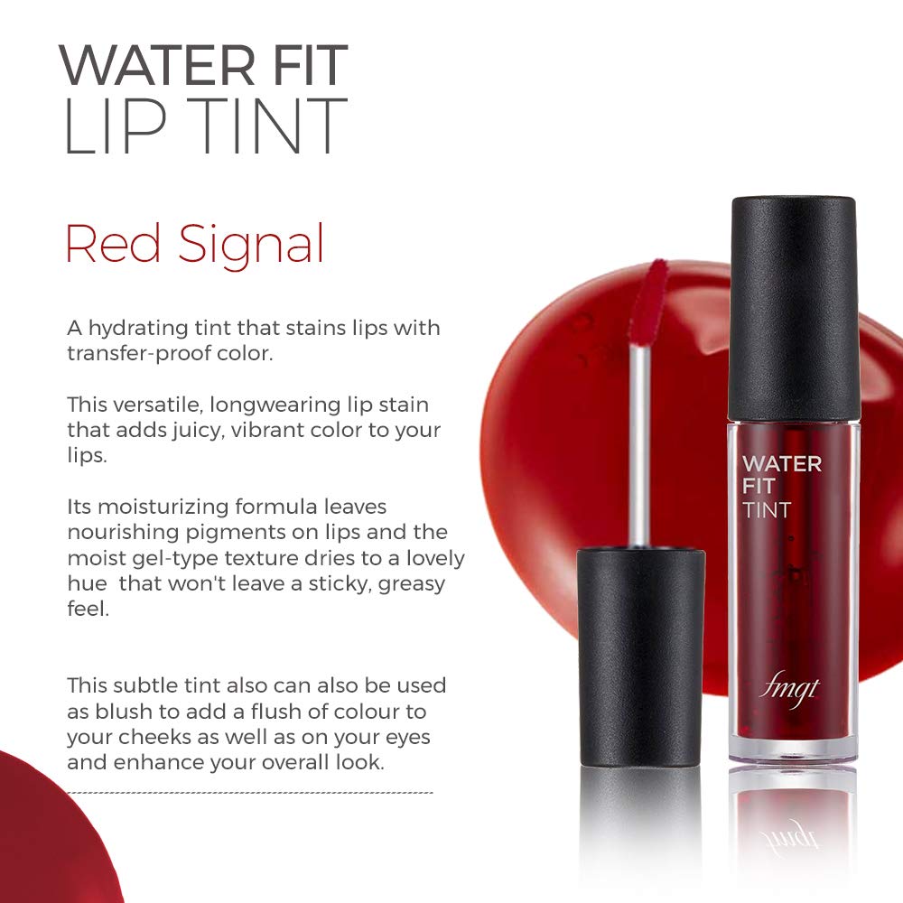 The Face Shop Lip Tint, Red Signal (Matte)