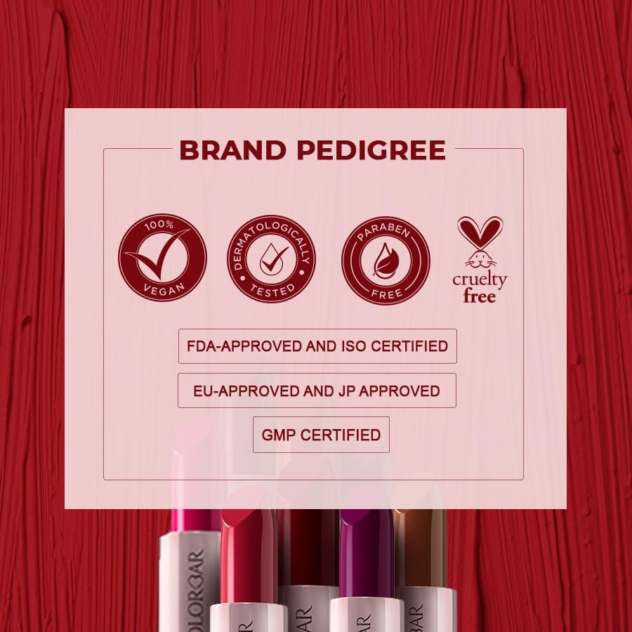 Colorbar Take Me As I Am Vegan Crème Lipstick Dare You Crème-007