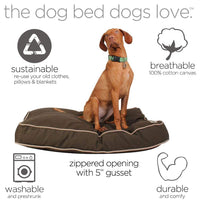 Molly Mutt Small Dog Bed Cover - Landslide Print - Measures 22