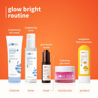 Plum Calendula & 10% Vitamin C Barrier Boosting + Glow Serum | Boosts glow | Ceramides strengthens skin barrier | Niacinamide fights pigmentation & dark spots | Non-irritant| Men & Women | For all skin types | 30ml