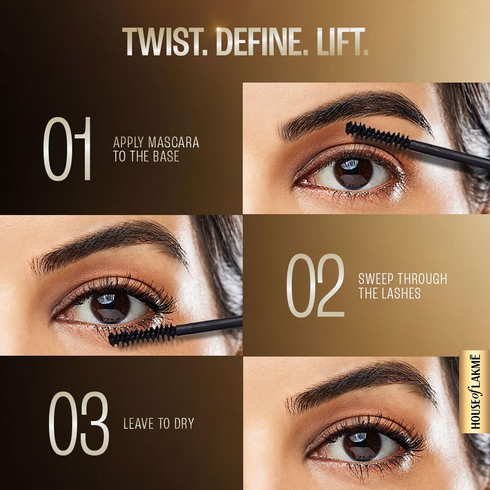 Lakmé UltimateGlam Volumizing Mascara Black 10ml