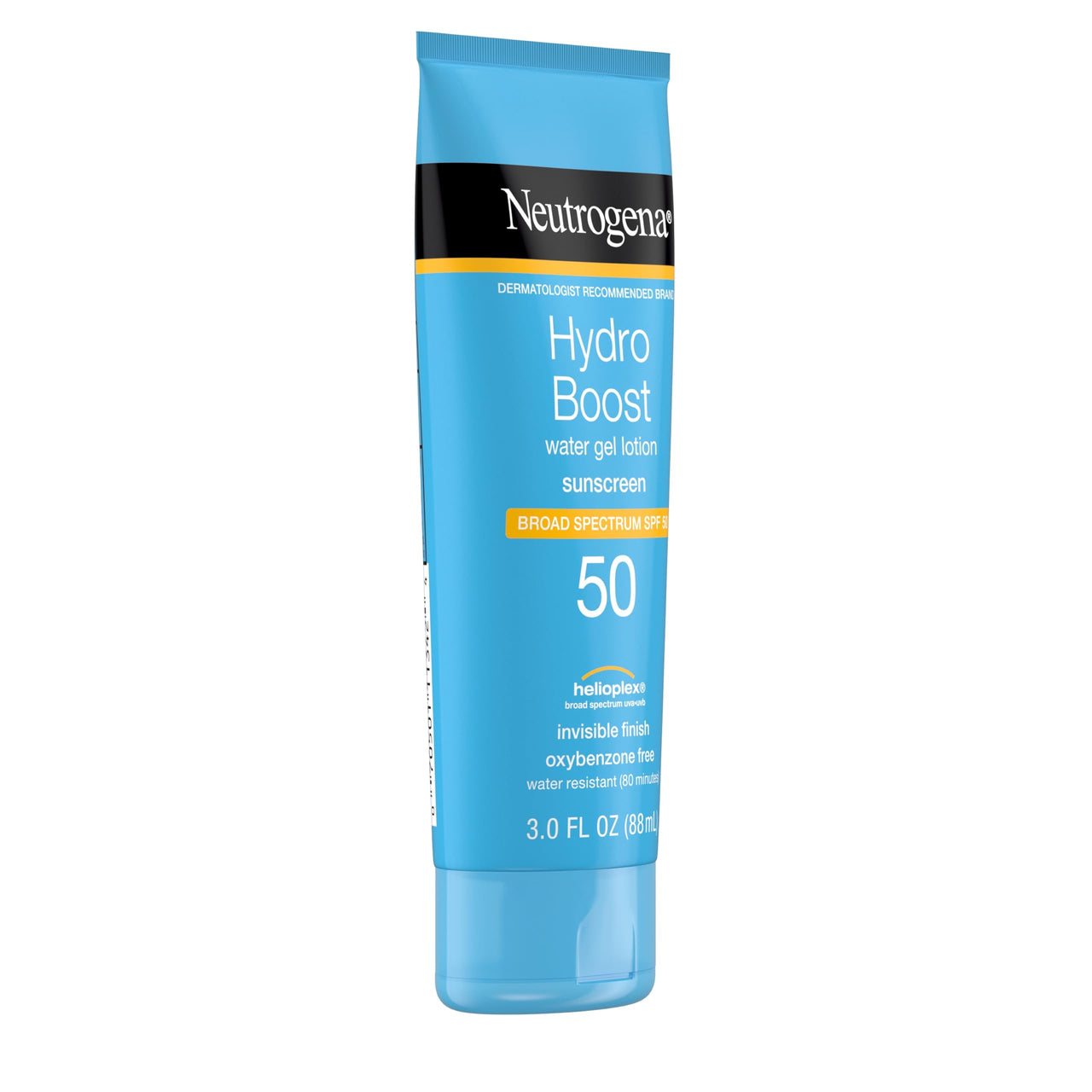 Neutrogena Hydro Boost Water Gel Non-Greasy Moisturizing Sunscreen For All Skin Types Lotion With Broad Spectrum Spf 50, Water-Resistant, 3 Fl Oz, Pack Of 1