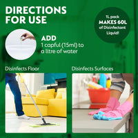 Dettol Liquid Disinfectant for Floor Cleaner, Surface Disinfection,Personal Hygiene & Liquid Handwash Refill - Original Germ Protection Hand Wash | Antibacterial Formula | 10x Better Germ Protection