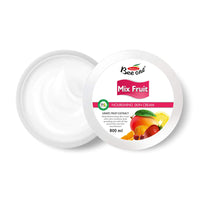 Bee One Mix Fruit Cream 800ml | For Skin Brightening and Fairness | for Women & Men for Daily Use | Deep Nourishment and Instant Hydration