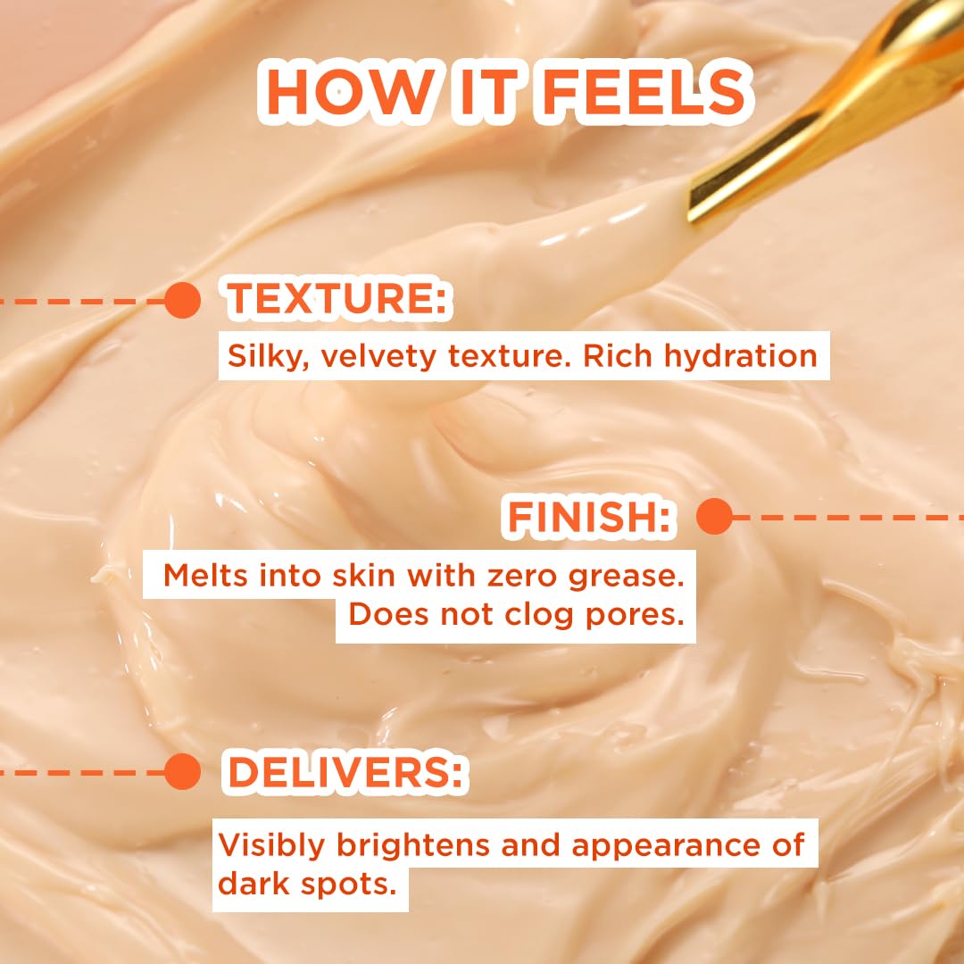 Light Up Beauty Prism Vitamin C Face Cream with Alpha Arbutin and Bio-Retinols | Face Cream for Pigmentation, Ageing and Collagen | Lightweight cream for Dry Skin, Normal Skin & Sensitive skin - 50gm