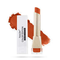 Seven Seas Color Edition Matte Lipstick | Highly Pigmented | Long Lasting | Waterproof | Smudgeproof | Single Coat Application | Lipstick for Women (318, 3.5G)