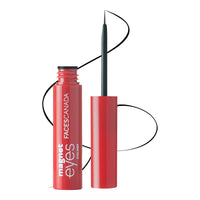 FACESCANADA Comfy Matte Liquid Lipstick - Note To Self 07, 3 Ml & damagneteyes Eyeliner - Black, 3.5Ml
