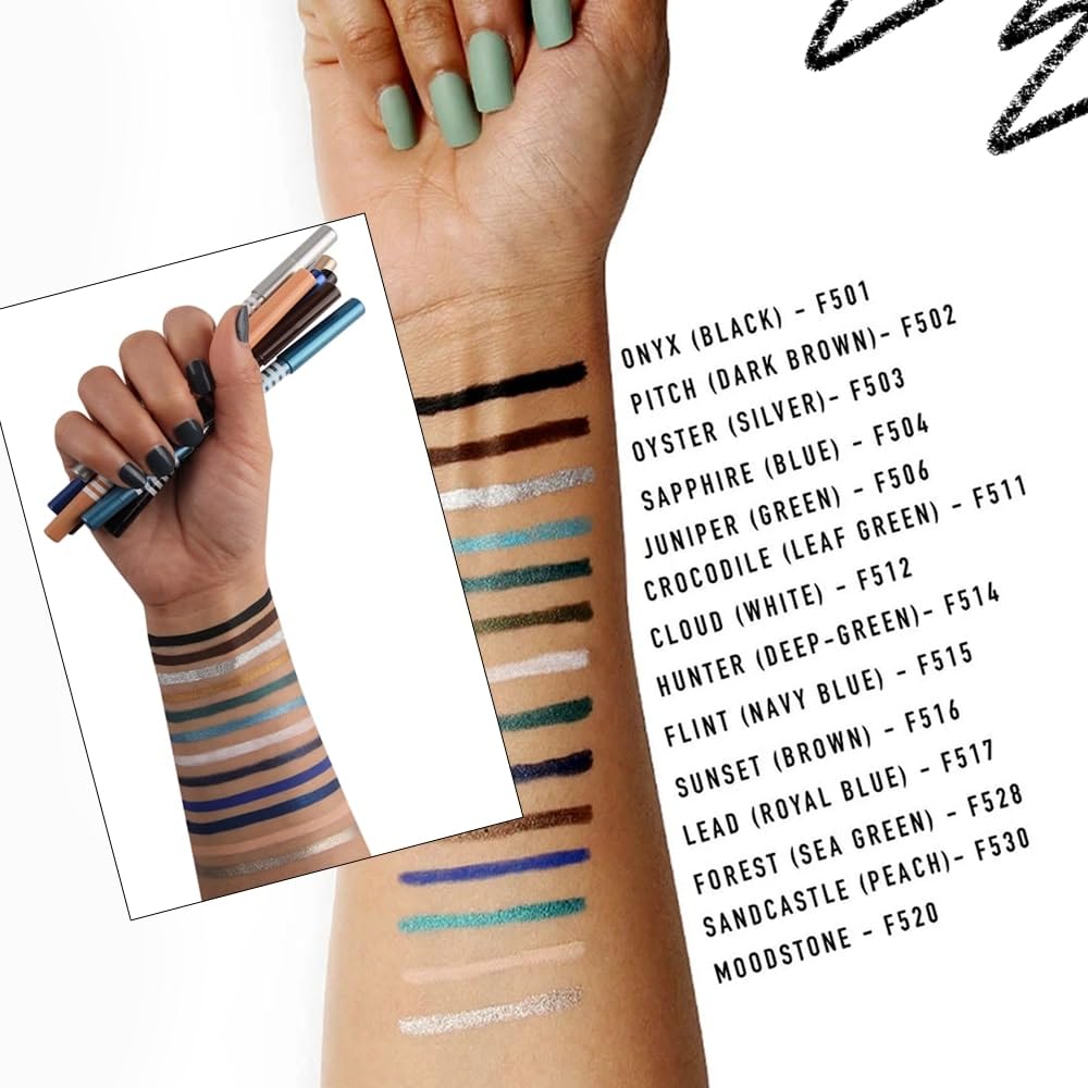 Daily Life Forever52 Waterproof Smoothening Matte Eye Pencil (1g, Blue Moon)
