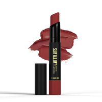 Hilary Rhoda Slay All Day Matte Lipstick | Transfer-proof & Smudge-proof | Long-Lasting & Premium Creamy Lipstick | Waterproof & Vibrant Colour lipstick | 2.6g (Dark Red - Shade 11)
