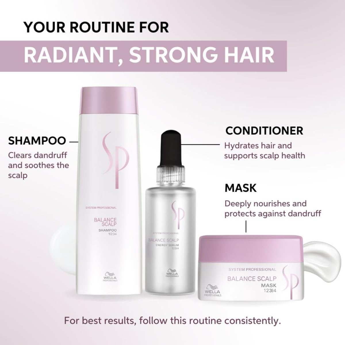 SP Balance Scalp Shampoo for Delicate Scalps | 250 ml | Gentle & Soothing Care