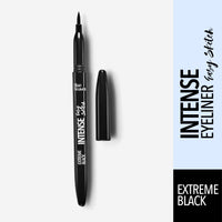 Blue Heaven Intense Eyeliner Pencil Easy Sketch, Black, 1Ml & Soft Kajal Eyeliner Pencil, Blue, 0.31G (Matte Finish), Multicolor