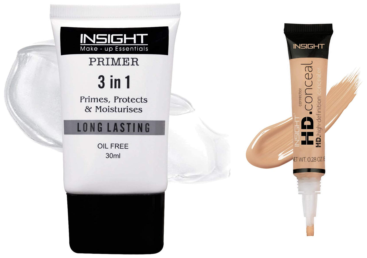 Insight Primer | 3 In 1 Oil Free (PRIMER) & Insight PRO Concealer, Golden Sand-04
