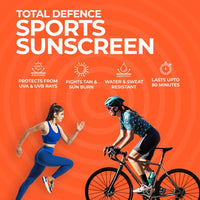 Elemnt Invisible Clear Zinc Sports Sunscreen SPF 50 with Broad Spectrum PA+++ | No White Cast | Waterproof Sunscreen for Beaches & Pool, All Outdoor Sports | Formulated for Prolonged Sun Exposure | Unisex | 100ml