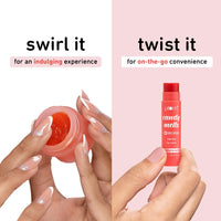 Plum Candy Melts Strawberry Sorbet Tinted Lip Balm | Moisturizes & Nourishes | Hydrates Dry & Chapped Lips | 100% Vegan | 4.5g