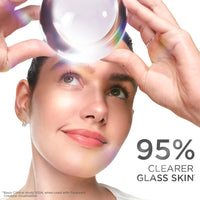 Glow and Lovely GlassBright Ultralight Gel Creme with Niacinamide, Hyaluronic serum|95% Clearer Glass Skin|Reduces Dark spots & Pigmentation|2X Radiance| Inspired by Korean beauty science |50g
