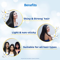 Parachute Advansed Jasmine Gold Coconut Hair Oil With Vitamin-E For Super Shiny Hair, Non-sticky, 300ml