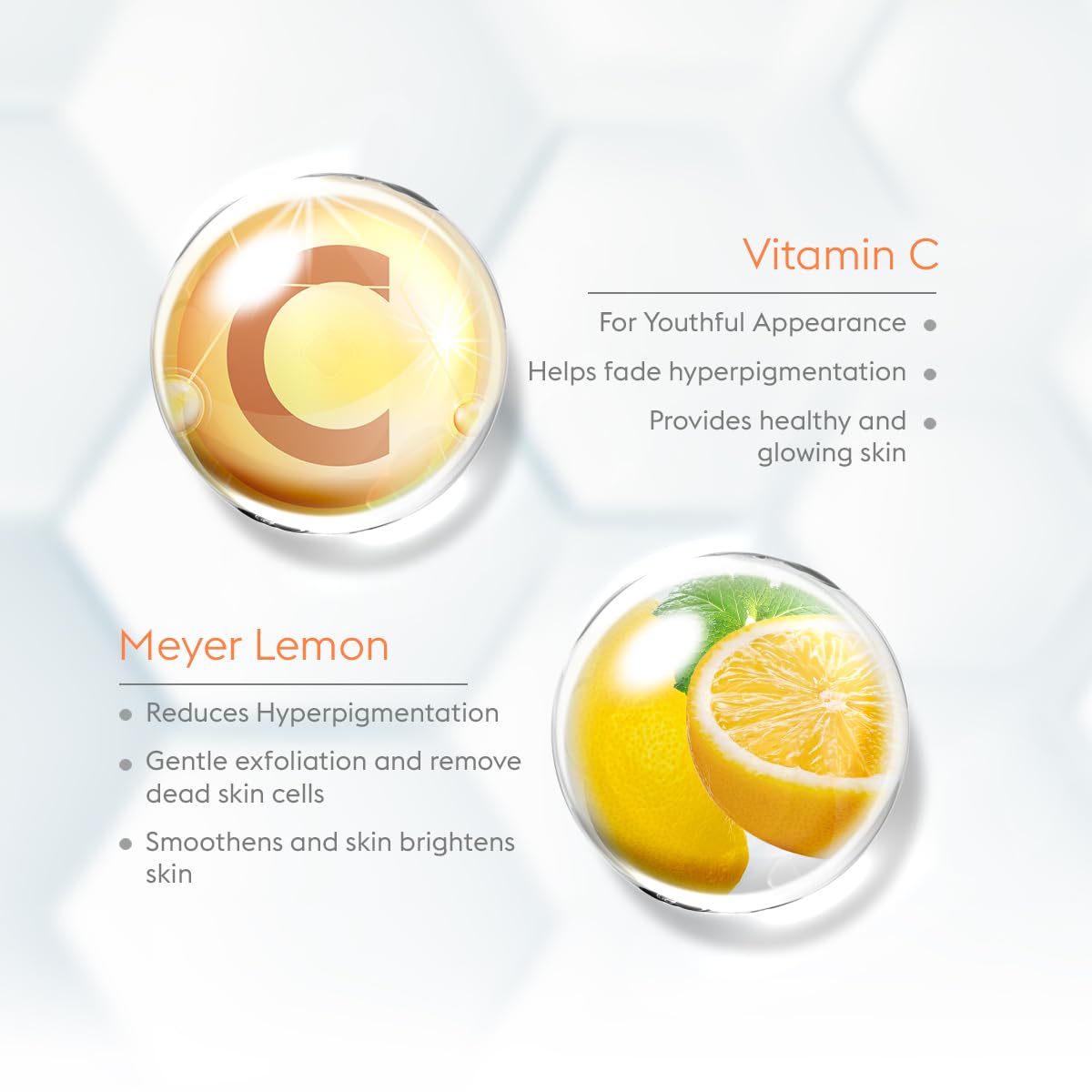 VLCC Serum Facewash - 100ml | with Vitamin C Serum Rich in Antioxidants & Meyer Lemon to Reduce Hyperpigmentation & Bright Glow | Dermatologically Tested