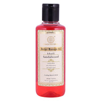 Khadi Natural Sandalwood Massage Oil, 210ml And Khadi Natural Ayurvedic Jasmine Massage Oil, 210ml