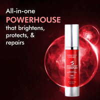 Conscious Chemist® Rapid Glow & Brightening Essence | Face Serum with 5 Antioxidant Complex (100X Stronger Than Vitamin C), Vitamin E & Retinol | For Radiant, Even-Toned Skin, For Men & Women, All Skin Types – 50ml