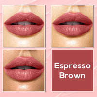 Jaquline USA Color Me Matte Long Lasting liquid Lipstick enriched with vitamin E & tea tree oil (Espresso Brown-4.5 ml)