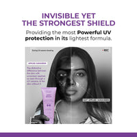 Conscious Chemist® Sunscreen SPF 50 PA++++ | 50g | Sunscreen for Oily Skin, Gel Sunscreen, Niacinamide with Black Berry Extract, Hybrid Lightweight, All Skin Types - Berry Bright