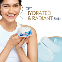Vaseline Light Hydrate Gel Body Creme, 180 g. Hyaluronic Acid & Vitamin C for Hydrated, Radiant Skin