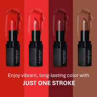 STARSTRUCK BY SUNNY LEONE Matte Lipstick - Red Carpet 4.2 gm | Long Lasting, Waterproof, Smudge Proof for Women | Makeup