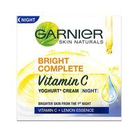 Garnier Bright Complete VITAMIN C Serum Cream UV, 45g & Garnier Bright Complete VITAMIN C YOGHURT Night Cream, 40g