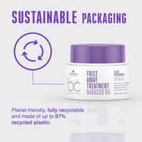 Schwarzkopf Professional Bonacure Keratin Smooth Perfect Deep Conditioning Treatment Hair Mask| For Frizzy Hair | 200 Ml