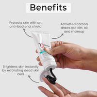 O3+ Volcano Scrub (50G) & O3+ Brightening and Whitening Face Wash, 50g Combo