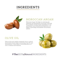 Khadi Natural Moroccan Argan Hair Oil| Frizz-Free and Lustrous Hair | Formulated for All Hair Types | Infused with the Power of Botanicals| Nourishment for Your Tresses | 30 ml