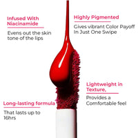 Insight Cosmetics Soft Lip Crème | High-Pigment, Long-Lasting, Transfer-Proof Matte Lip Color | Enriched with Niacinamide for Brighter Lips | Lightweight, Non-Sticky, Vegan & Cruelty-Free (Cruising Maroon, 6 gm)