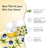 Mylo Care Tea Tree Face Cream 50g with Tea Tree, Neem & Basil Extracts