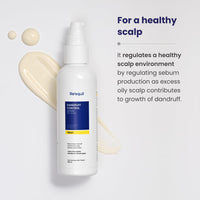 RE' EQUIL Dandruff Control Lotion (Pre Wash) | Reduces Severe, Greasy, And Flaky Dandruff | Reduces Dryness & Itching | No Drip Formulation | All Hair Types | 100Ml