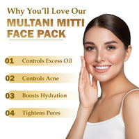 Veda Harvest Rosemary Essential Oil and Multani Mitti face pack | Deep cleansing, Hydrates skin, Anti Acne, Oil control