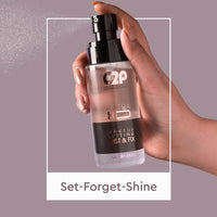 C2P Pro Makeup Fixer Spray After Makeup - 120ml | Mist & Fix Long Lasting Setting Spray for Women | Hydrating & Sweat Control | For All Skin Types | Vegan & Paraben Free