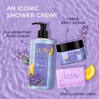 LUX LAVENDER & VITAMIN C EXFOLIATING SOAP 5x125g