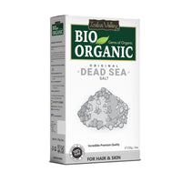 INDUS VALLEY Bio Organic 100% Natural Dead Sea Salt for Skin Healing and Hydration - (250g)