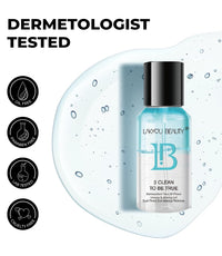 LAKYOU BEAUTY 2 Clean To Be True Makeup Remover - Blue (100ml) | Dual-Action Makeup Remover & Cleanser With Matte Finish