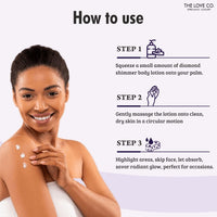 THE LOVE CO. Body Lotion - Moisturizer Cream For Dry Skin - Body Lotion for Women & Men - Body Lotion for Dry Skin with Jojoba Oil, Shea Butter & Vitamin E - 295Ml (Night Kiss)