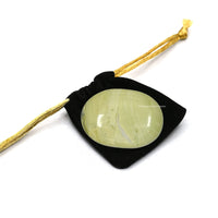 Serpentine Palm Stone - Pocket Massage Worry Stone for Natural Body Chakra Balancing, Reiki Healing and Crystal Grid Serpentine