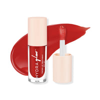 HYUE HydraGlow™ Tinted Lip Treatment (6 ml) | Ra Ra Red | 24‑Hour Hydration with Sea Buckthorn Oil & Kokum Butter | Non‑Sticky | High‑Shine | Nourishing & Vegan Formula | Chunky Applicator